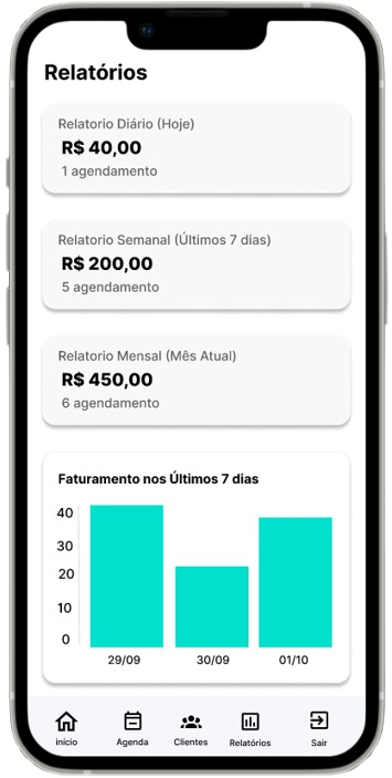 Tela 5 - Relatórios